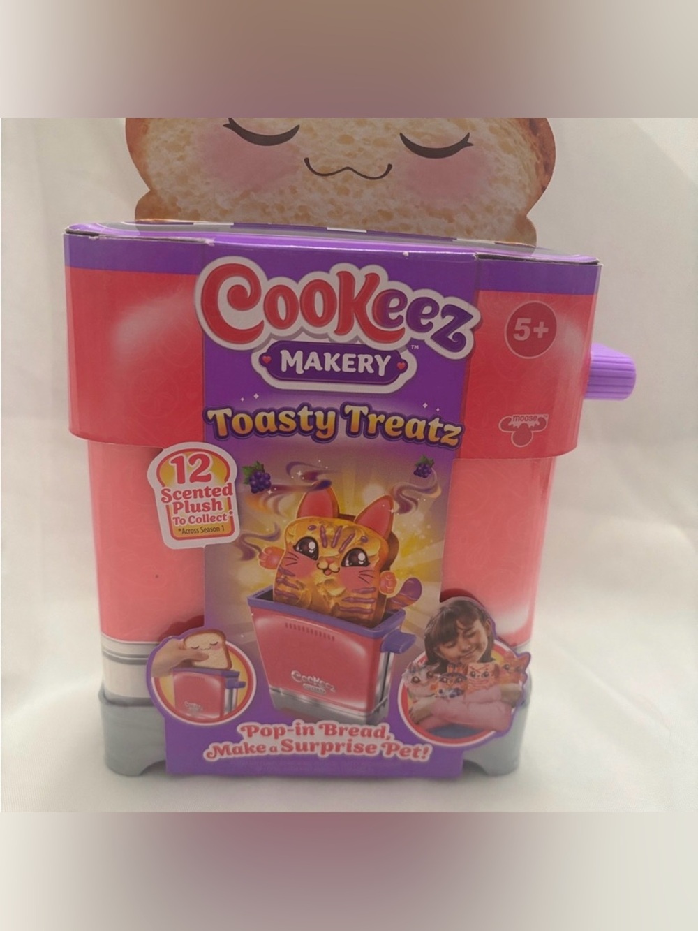 Cookeez Makery Toasty Treatz Toaster Mystery Scented Plush NEW